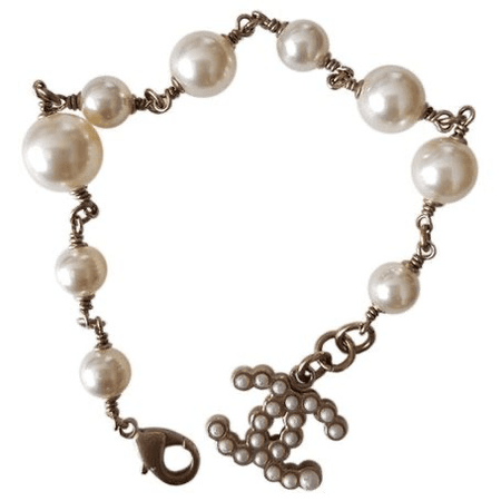 Chanel vintage pearl bracelet