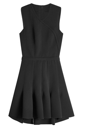 Dress with Pleated Skirt Gr. FR 38