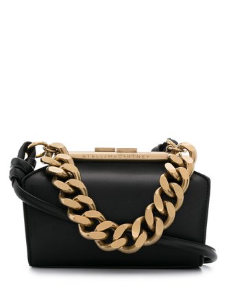 Shop Stella McCartney small chunky chain bag with Express Delivery - FARFETCH