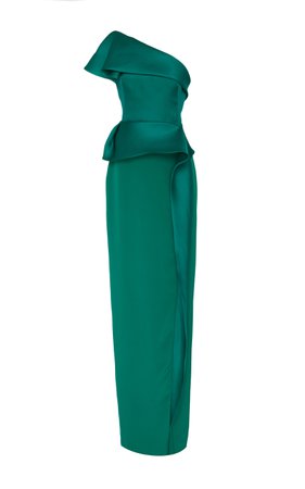 Jenny Packham- One Shoulder Column Gown