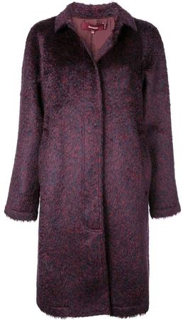 patterned short coat