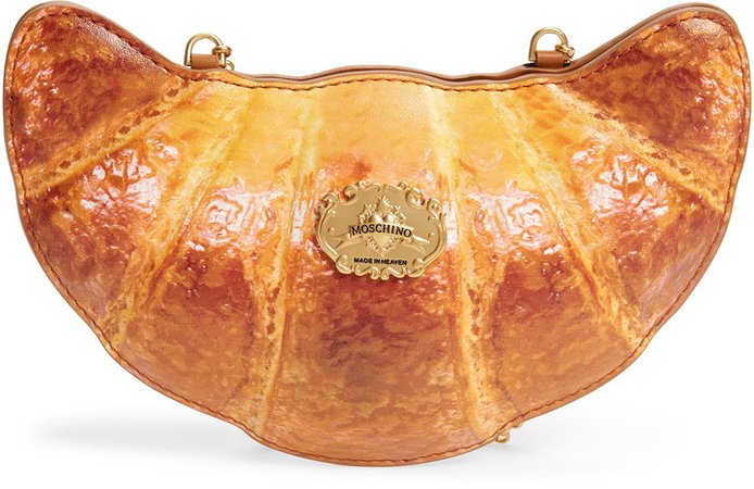 Croissant Leather Crossbody Bag