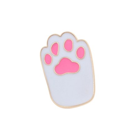 1Pcs Cute Cartoon Cat Colorful Foot Pins Acrylic Badges Brooch lapel Pin For Women Clothes On The Backpack Accessories jewelry-in Brooches from Jewelry & Accessories on AliExpress