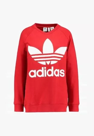 red adidas sweater