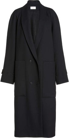 The Row Fiera Belted Double-Faced Wool-Blend Coat