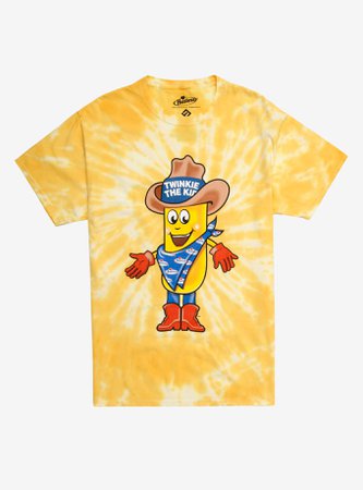 Hostess Twinkies Twinkie The Kid Tie-Dye T-Shirt
