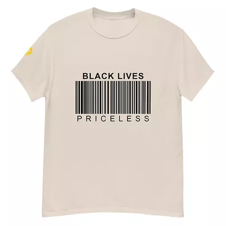 Black Lives Priceless heavyweight tee | Fame Culture