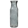 Small Glass Bottle Vase Smoked Grey Bud or Stem Vase in Charcoal 20cm Fresh or Artificial Flower Vase or Ornament : Amazon.co.uk: Home & Kitchen