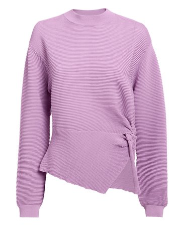 Twisted Lilac Sweater