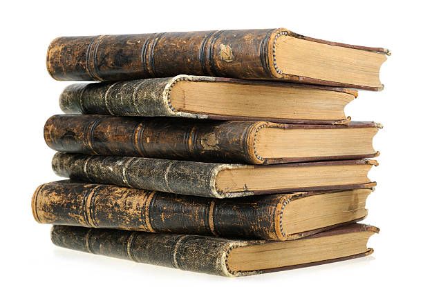Antique Books Stock Photo - Download Image Now - Old Book, Book, Stack - iStock