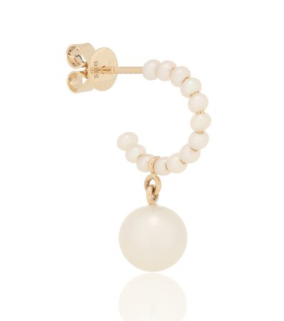 Marco Perle 14Kt Gold Single Earring With Pearls - Sophie Bille Brahe | Mytheresa