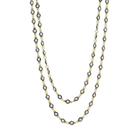 FREIDA ROTHMAN | Embellished Wrap Chain Necklace | Latest Collection of FR Signature