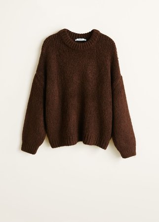 Chunky-knit sweater - Women | Mango