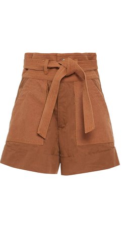 Sea Gabriette High-Waisted Cotton Shorts Size: 00