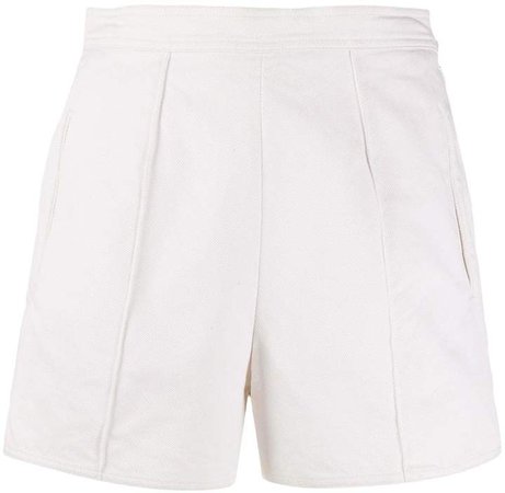 Pre-Owned Piping Detail Shorts