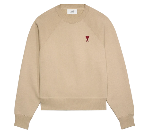 AMI Paris embroidered cotton sweatshirt
