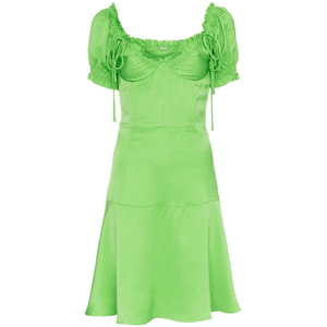 green lime dress