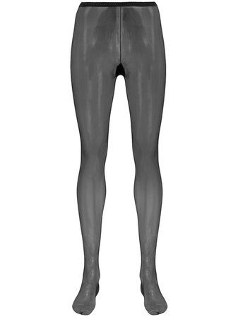 Shop black Dolce & Gabbana sheer tights with Express Delivery - Farfetch