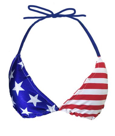 American Flag Bikini Top | Bathing Suit Top Made in U.S.A. – Trailsclothing.com