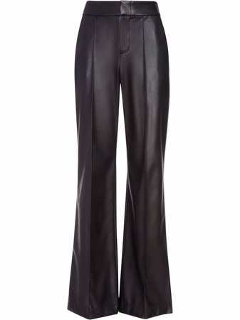 Shop Alice+Olivia Dylan high-waisted wide trousers with Express Delivery - FARFETCH