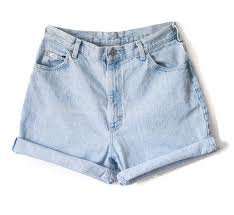 High Waisted Jean Shorts Cutoff Cuffed ALL SIZES, All BRANDS, Levis, Guess, Lee, Riders, Wrangler, etc.Shorts, s-x