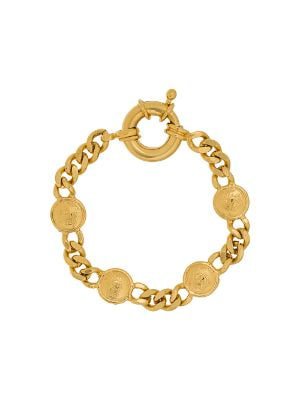 Versace '90s medusa chain bracelet
