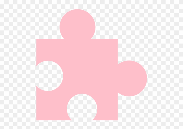 pink puzzle piece