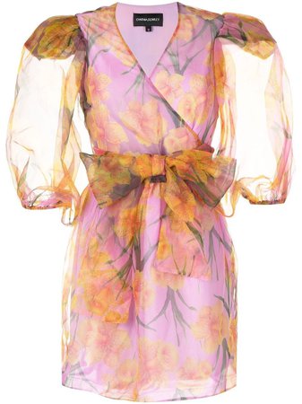 Cynthia Rowley floral-print Wrap Dress - Farfetch