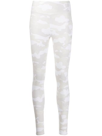 Calvin Klein Underwear Camouflage Gym Leggings 00GWH9L614 White | Farfetch
