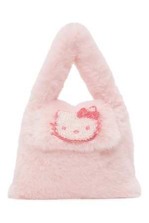 Blumarine Hello Kitty Pink Fluffy Bag