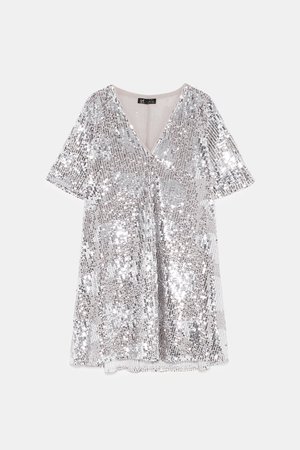 SEQUIN DRESS - NEW IN-WOMAN | ZARA United States