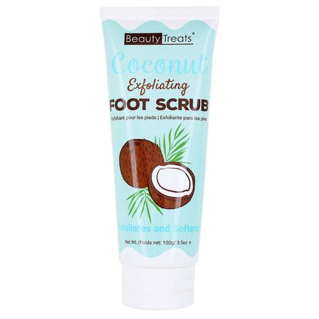 Beauty Treats Coconut Exfoliating Foot Scrub - Brigettes Boutique