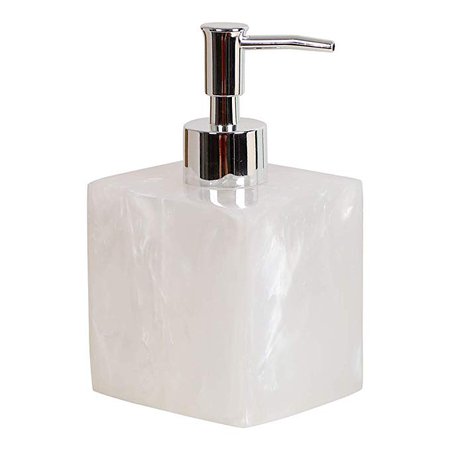 uxcell® 13.5oz Resin Soap Dispenser Bottle with Plastic Pump, Refillable White Faux Marble Empty Liquid Dish Soaps Bottle for Bathroom Kitchen, Square: Amazon.ca: Home & Kitchen