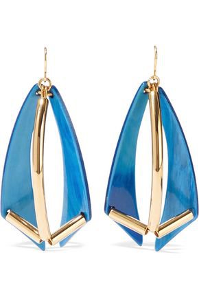Gold-tone acetate earrings | MARNI | Sale up to 70% off | THE OUTNET