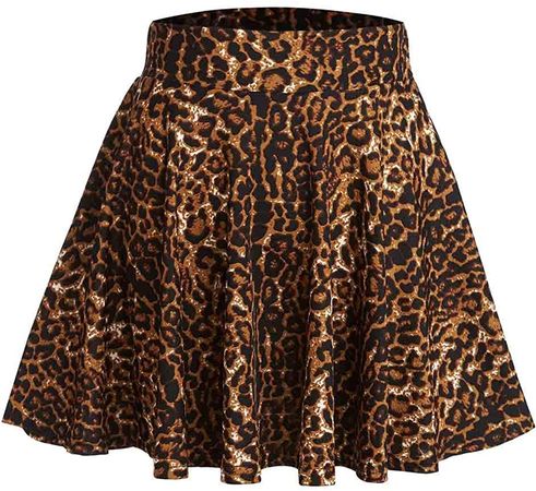 Amazon.com: Summer Skirts for Women high Waisted Short Plaid Womens Trendy Plus Size Flowy Sexy Pleated Goth Floral Skater Cute Casual Hawaiian Mini Leopard Print 204 M : Clothing, Shoes & Jewelry