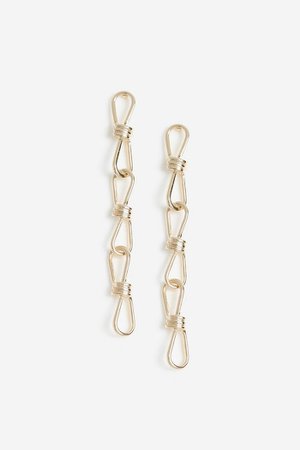 **Knotted Linear Drop Earrings | Topshop