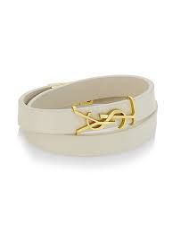 white leather bracelet for womens - Google Search