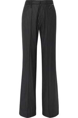 Balenciaga | Pinstriped wool and cashmere-blend pants | NET-A-PORTER.COM