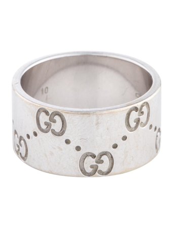 GUCCI 18K Icon Wide Band - The Real Real