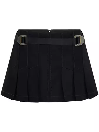 Dion Lee safety-slider Pleated Miniskirt - Farfetch