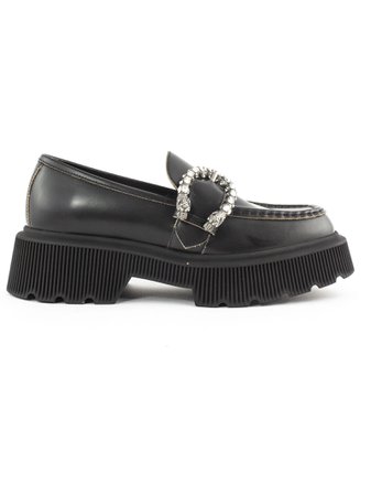 Gucci Black Leather Loafer