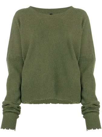 Unravel Project Frayed Knit Sweater - Farfetch