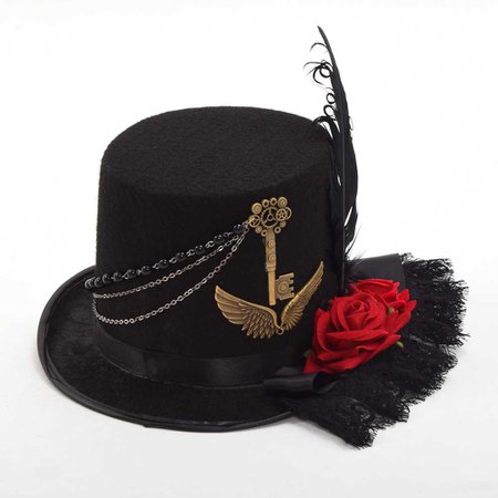 steampunk women hat with gears - Google Search