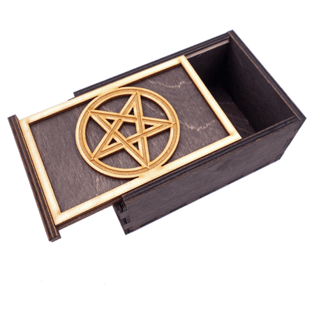 Wiccan Tarot Card Box