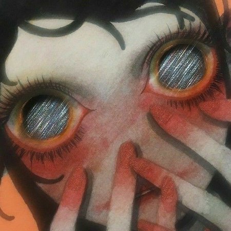 creepy anime art goth alt spooky