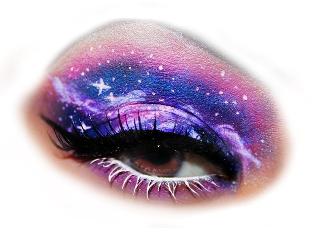 Eye Art ... Galaxy ... eyeart eye browneye freetoedit ...