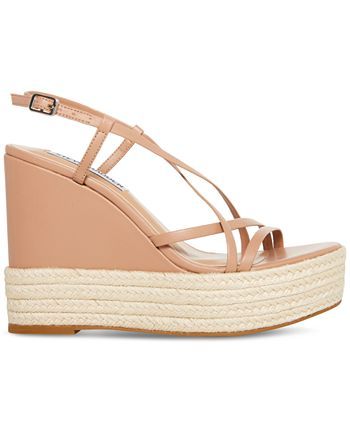 Steve Madden Women's Whitlee Strappy Espadrille Platform Wedge Sandals & Reviews - Sandals - Shoes - Macy's