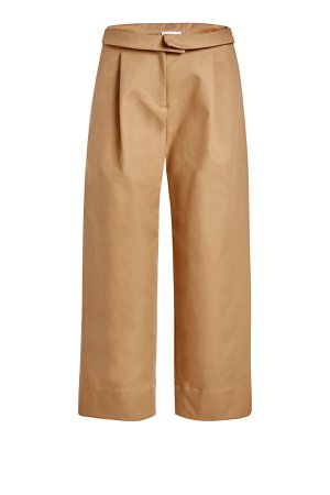 Cropped Cotton Pants Gr. FR 36