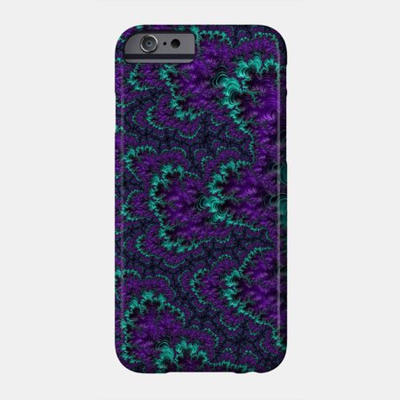 Fractal Purple - Fractal - Phone Case | TeePublic