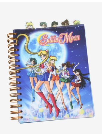 sailor moon notebook